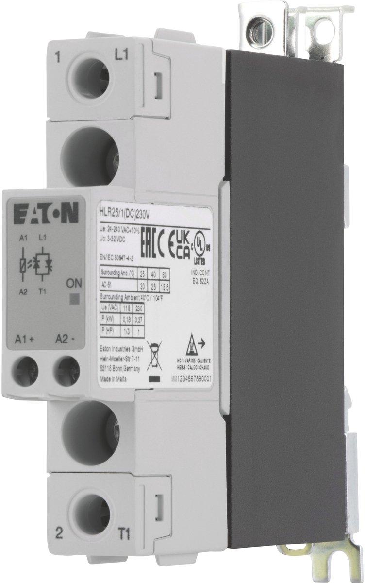 HLR Halbleiterrelais 1-phasig 25A 230V DC