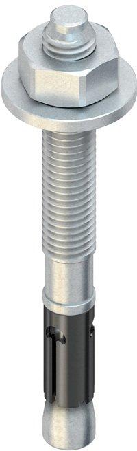 Durchsteckanker große U-Scheibe Gewinde M10 max. Nutzlänge 10 mm Stahl