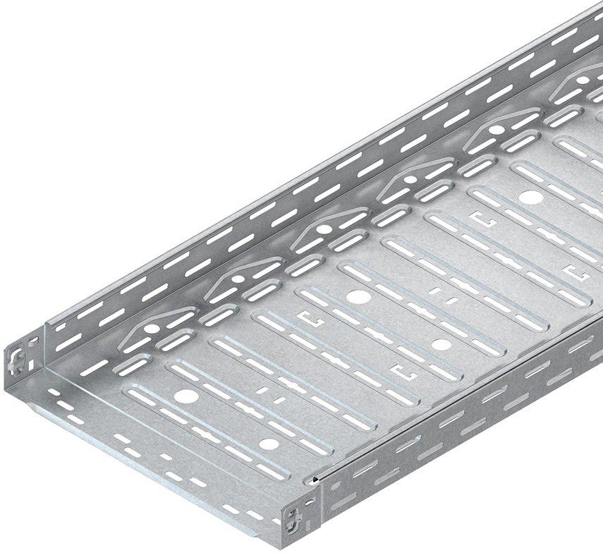 Kabelrinne gelocht mit angeprägtem Verbinder 60x400x3000 mm CITO Stahl