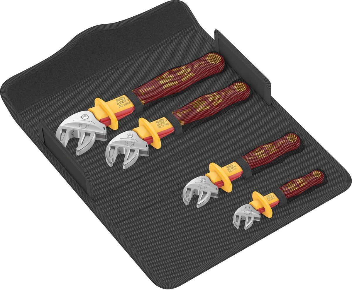 6004 Joker VDE 4 Set 1 selbstjustierender Maulschlüssel-Satz 4‑teilig