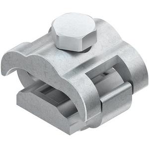 Erdungsklemme Druckstück und Klemmplatte aus verzinntem Messing Schraube