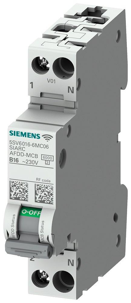 Brandschutzschalter-LS-Kombi Messfunktion Kommunikation 230V AC 6kA 1+N B 16A