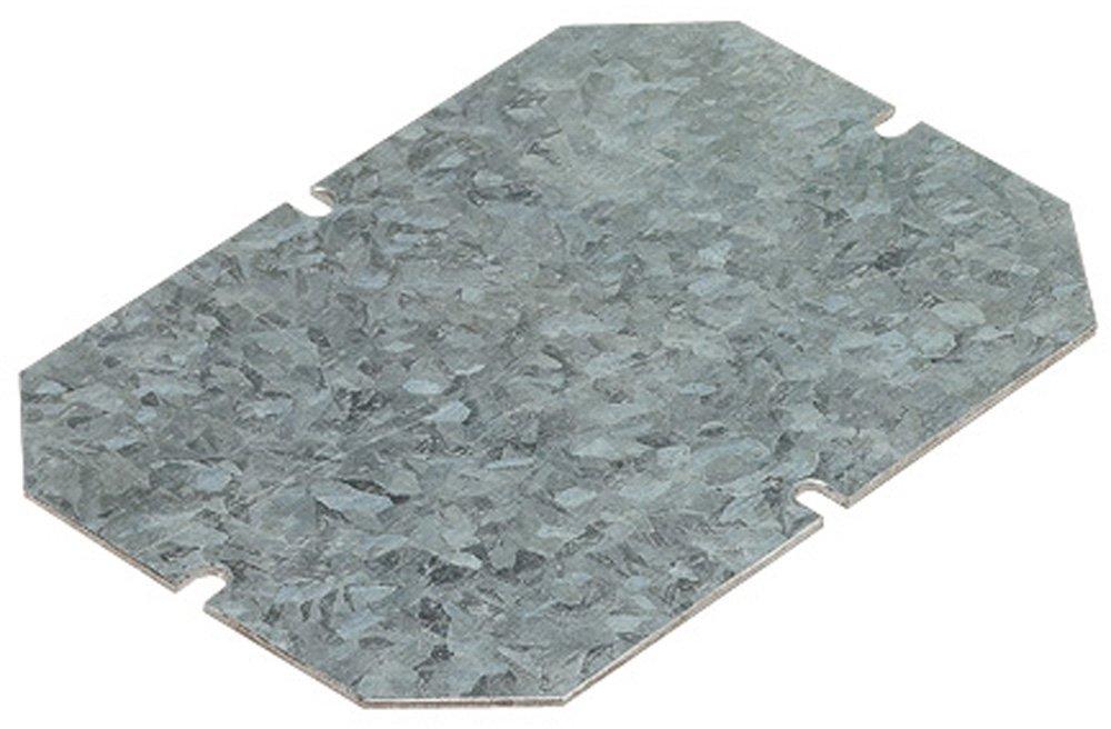 Montageplatte, Vollplatte, für Kunststoffgehäuse der Abmessung 220 x 170 mm(HxB)