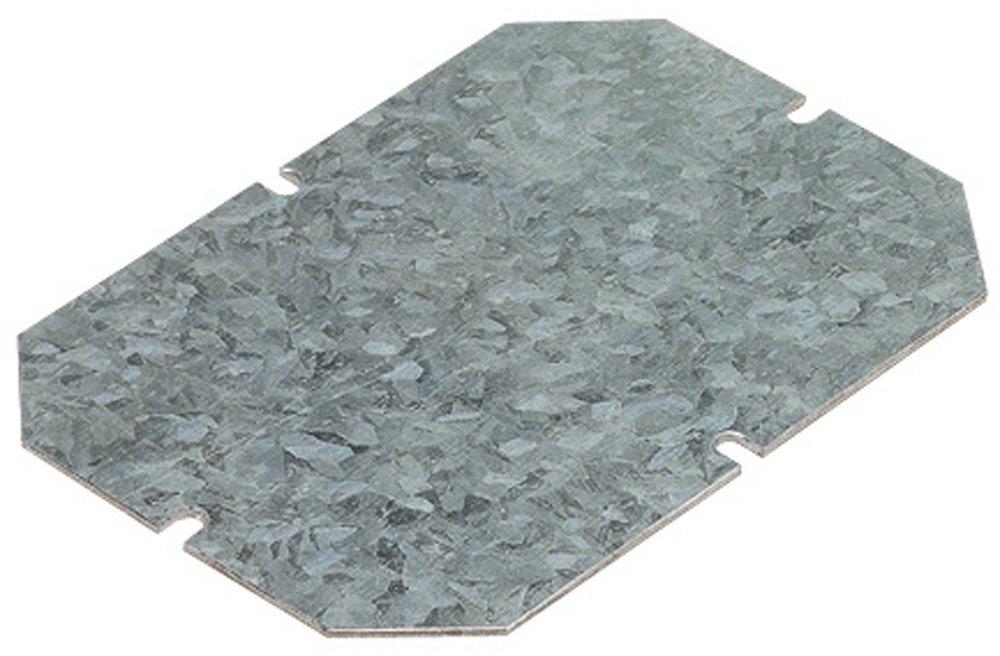 Montageplatte, Vollplatte, für Kunststoffgehäuse der Abmessung 310 x 240 mm(HxB)