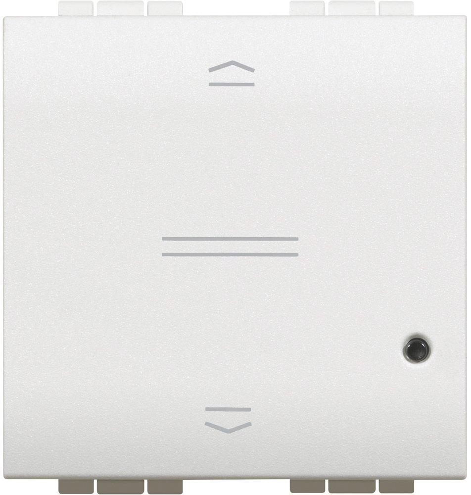 Rollladenschalter 2-modulig für LivingLight with Netatmo Farbe: Weiß