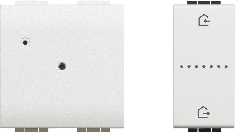 Gateway + 1-moduliger Masterswitch LivingLight with Netatmo Farbe: Weiß