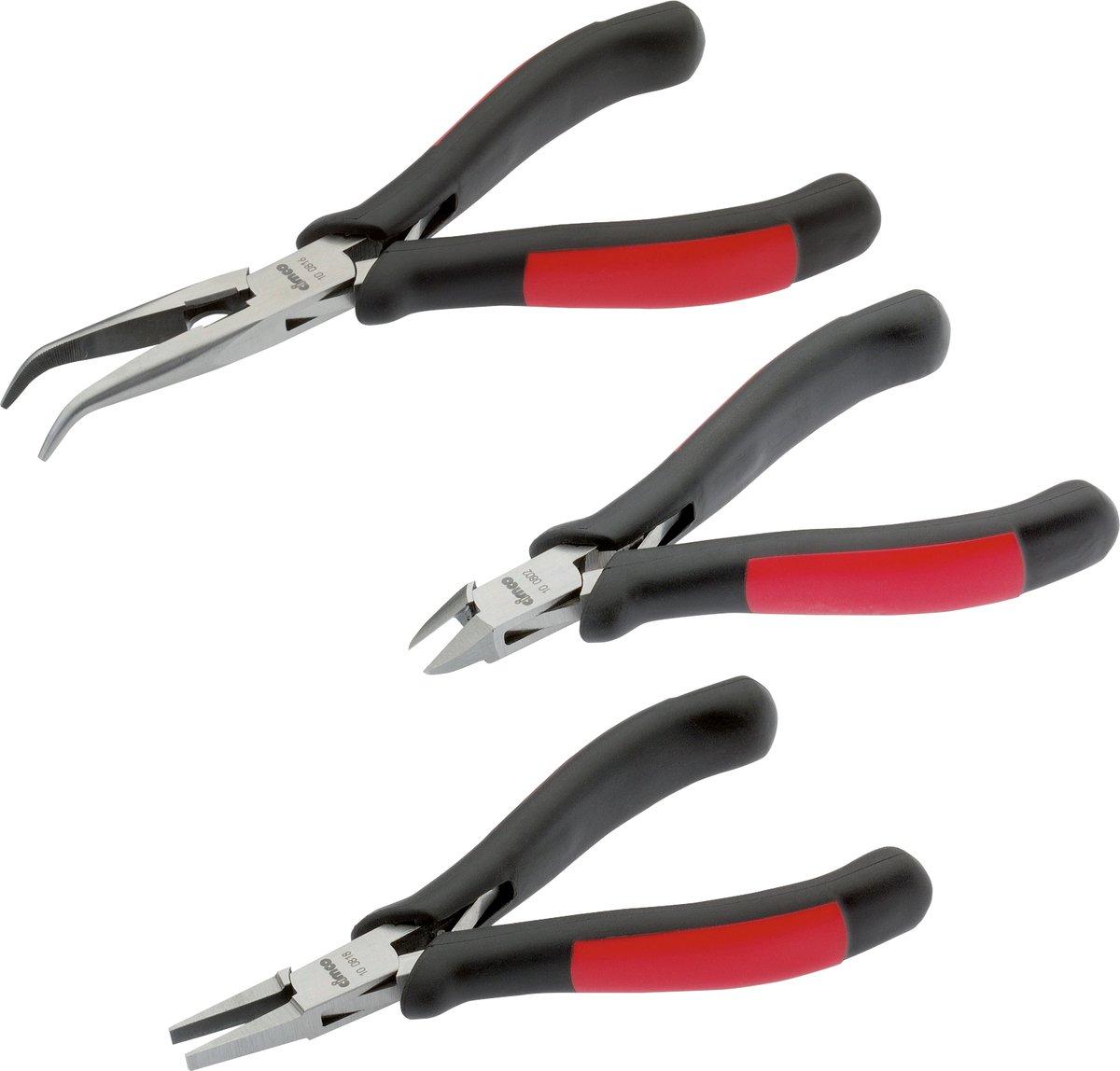 Präzisions-Elektronikzangen-Sortiment 3teilig