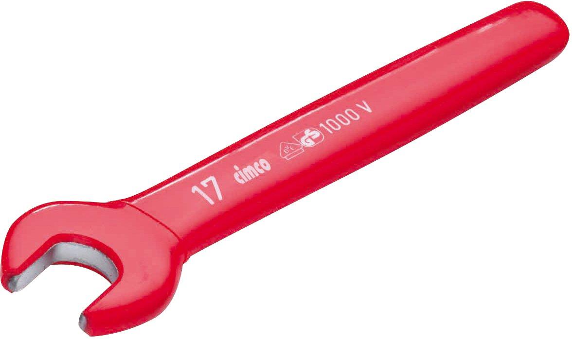 Einmaulschlüssel 1000V SW10 105mm DIN 7446 15° gekröpft