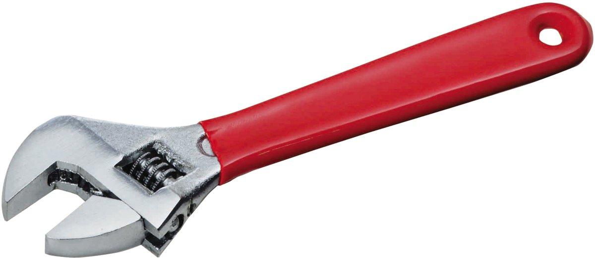 Rollgabelschlüssel DIN 3117A, SW 29, Griff PVC-beschichtet, 260mm