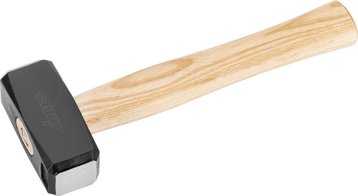 Fäustel 1000g DIN 6475 mit poliertem geschweiftem Eschenstiel