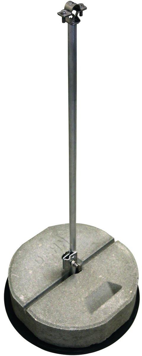 Distanzhalter D 16mm L 750mm Al m. PA-Element D 17mm inkl. MV-Klemme f. HVI LI