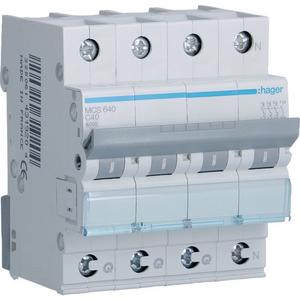LS-Schalter 3P+N 6kA C-40A QC 4M