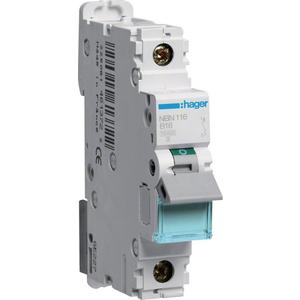 LS-Schalter 1P 10kA/15kA B-16A 1M