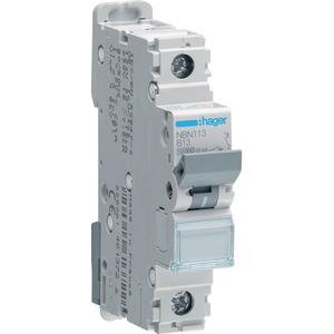 LS-Schalter 1P 10kA/15kA B-13A 1M