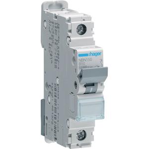 LS-Schalter 1P 10kA/15kA B-50A 1M