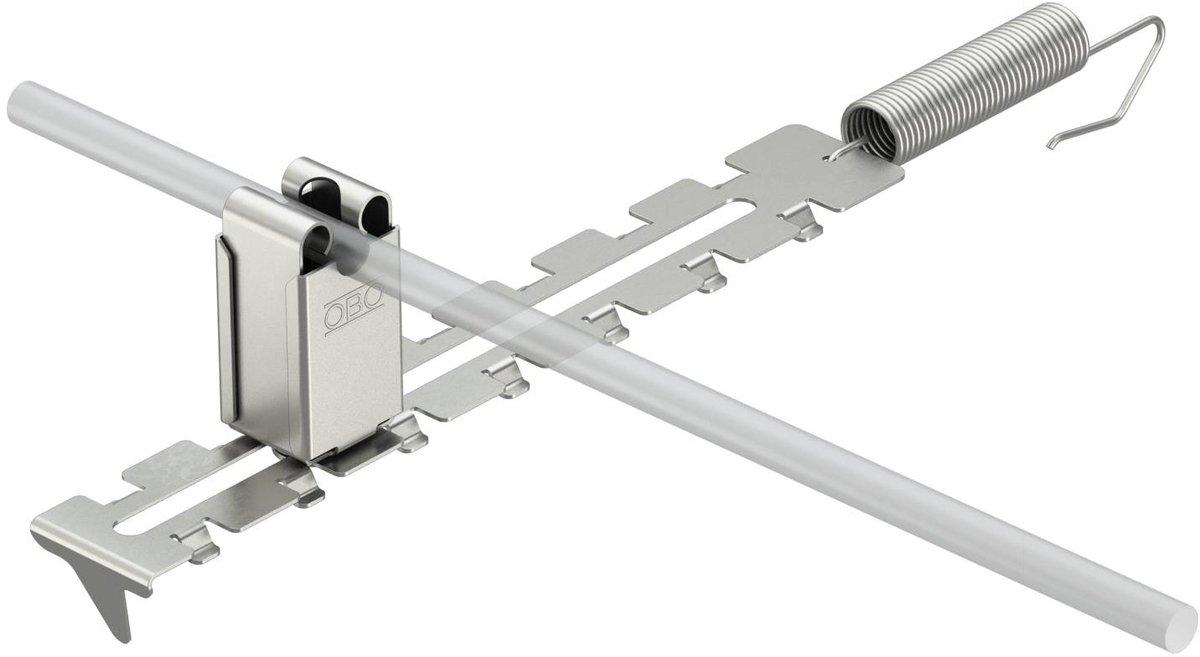 Firstleitungshalter variable Längeneinstellung 35 mm V2A 1.4301