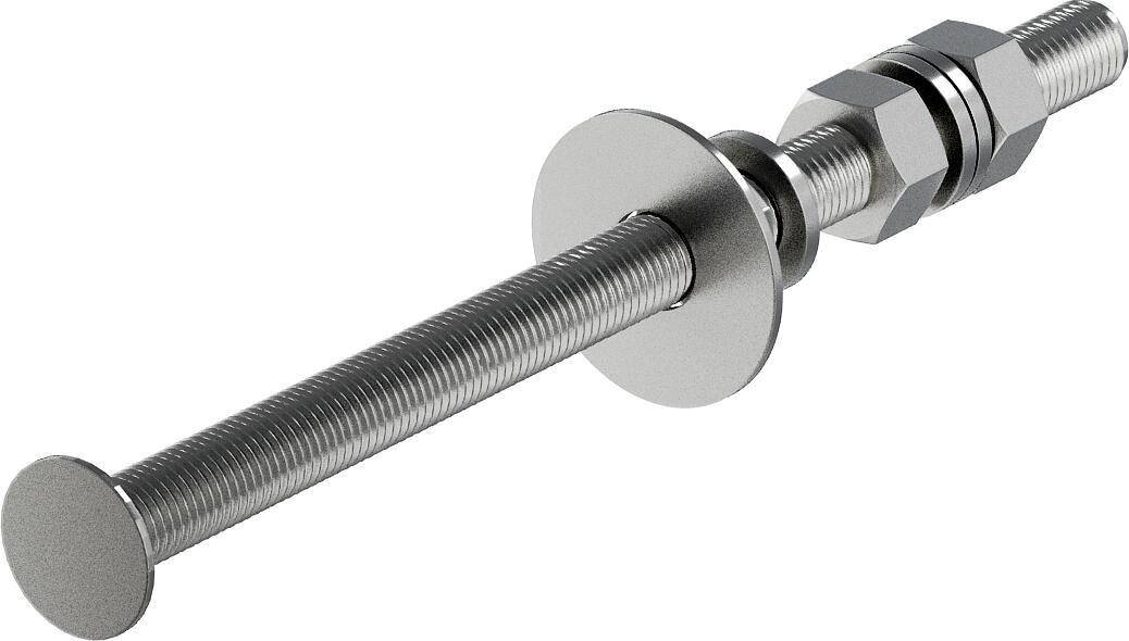 Gewindestange für 4 FangFix-Betonsteine 500mm V2A 1.4301