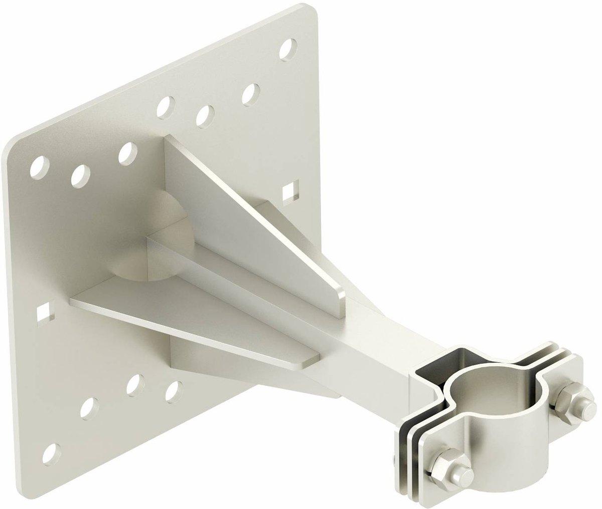 Träger isFang für Wandmontage 200x200mm V2A 1.4301