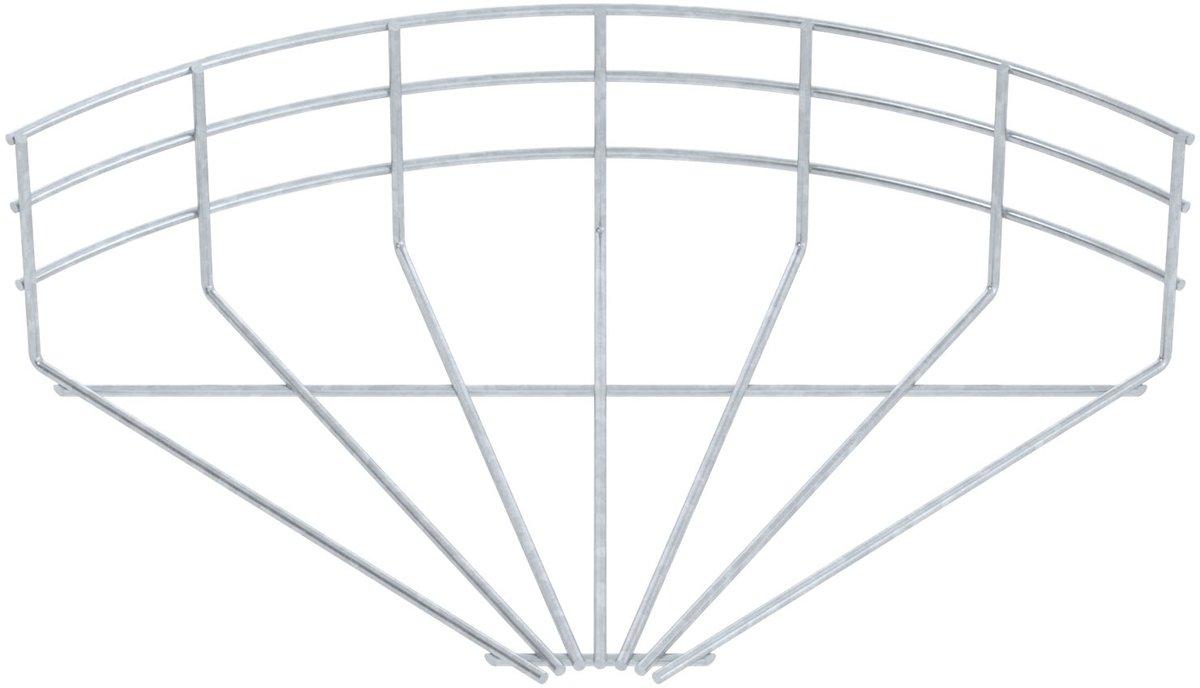 Gitterrinnenbogen 90° 105x400 St FT