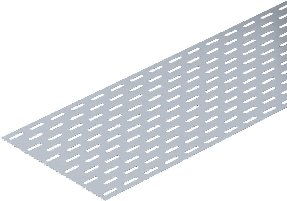 Einlegeblech gelocht für Kabelleiter 300x3000 St bandverzinkt Zink/Aluminium Dou