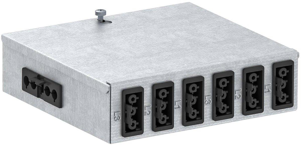 Unterflurverteiler mit Steckanschluss 160x150x48 St