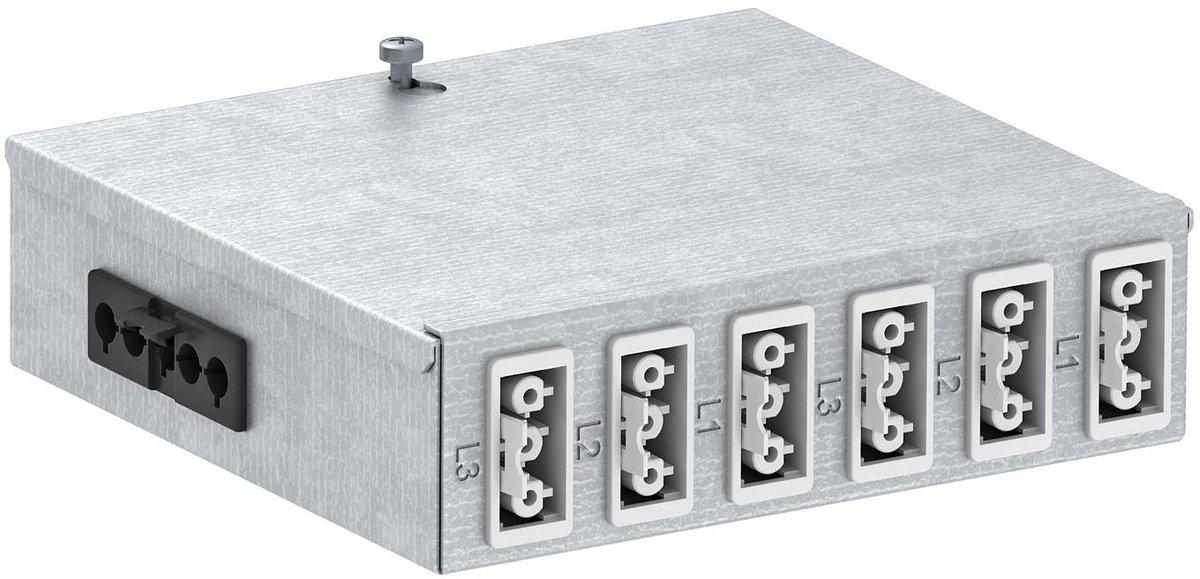 Unterflurverteiler mit Steckanschluss 160x150x48 St