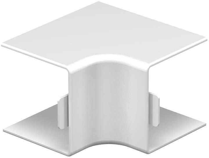 Inneneckhaube 40x40mm PVC steingrau 7030