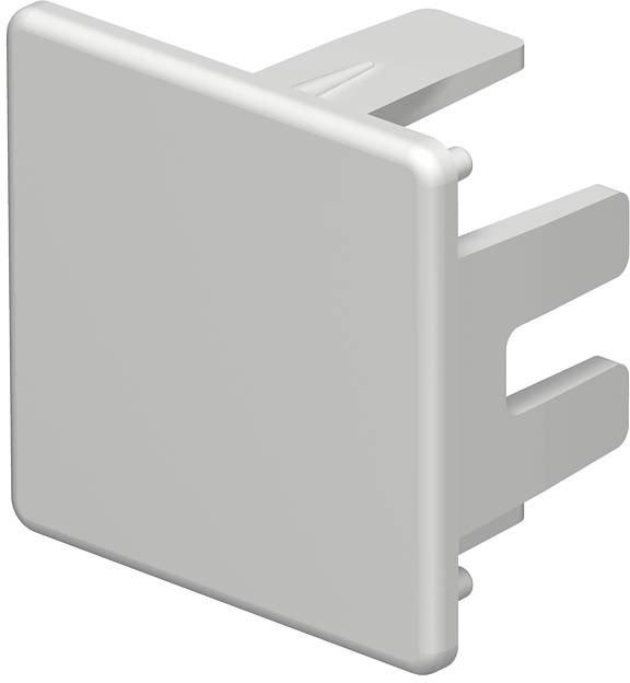 Endstück 30x30mm PVC steingrau 7030