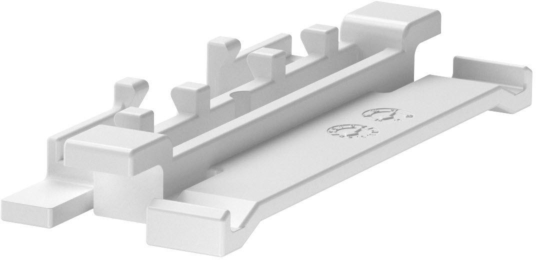 Oberteilklammer halogenfrei 75,5x29 PC/ABS reinweiß 9010