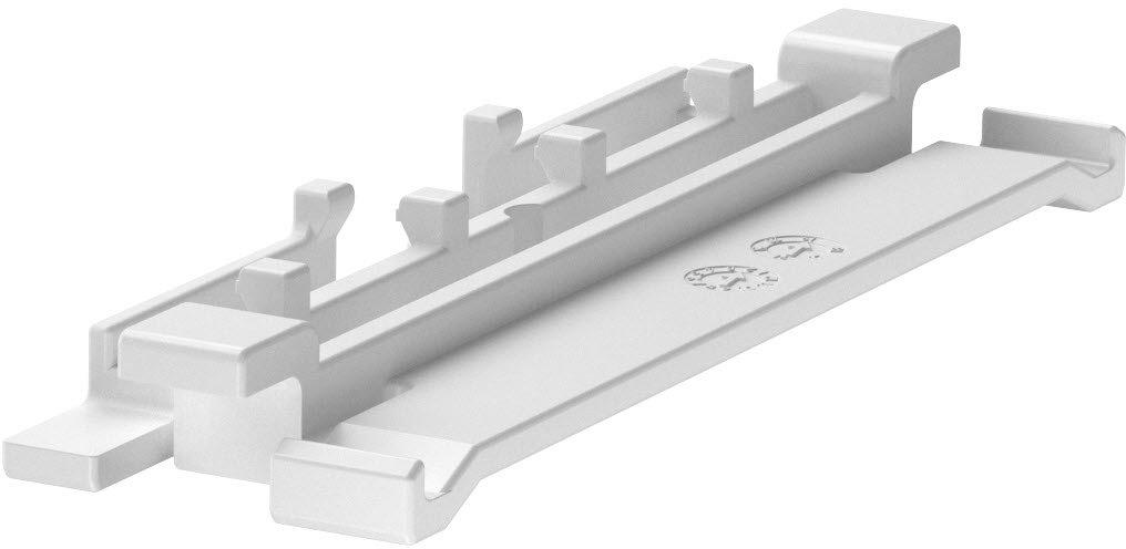 Oberteilklammer halogenfrei 96x29 PC/ABS reinweiß 9010