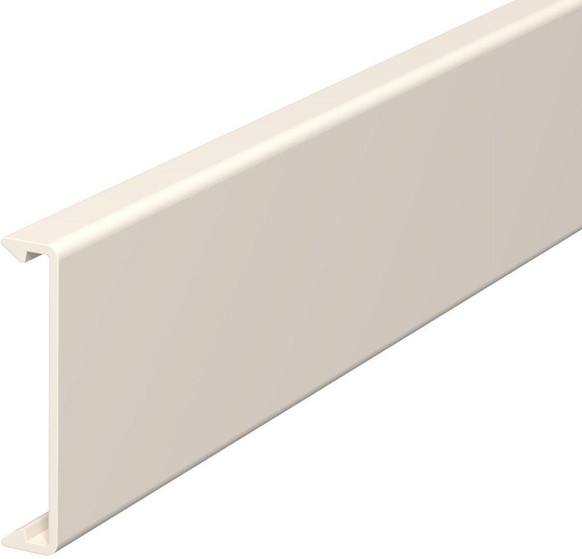 Oberteil für WDK 40x2000mm PVC reinweiß 9010
