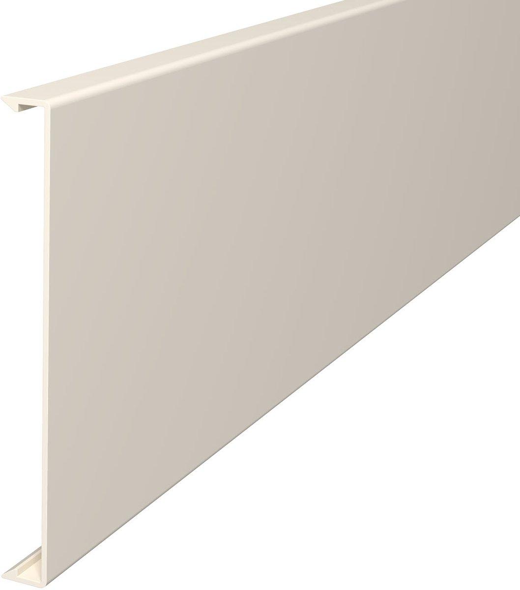 Oberteil für WDK 130x2000mm PVC reinweiß 9010