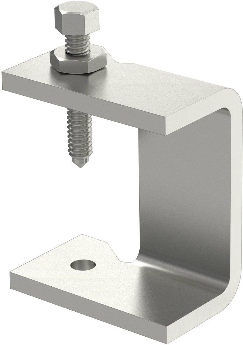 Klemmstück für Kabelleiter 52x88x5 A2 2B