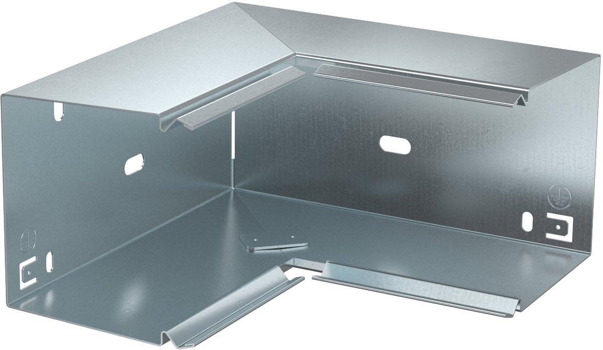 Inneneck LKMI80080 in 9010 80x80mm St bandverzinkt / kunststoffbeschichtet reinw