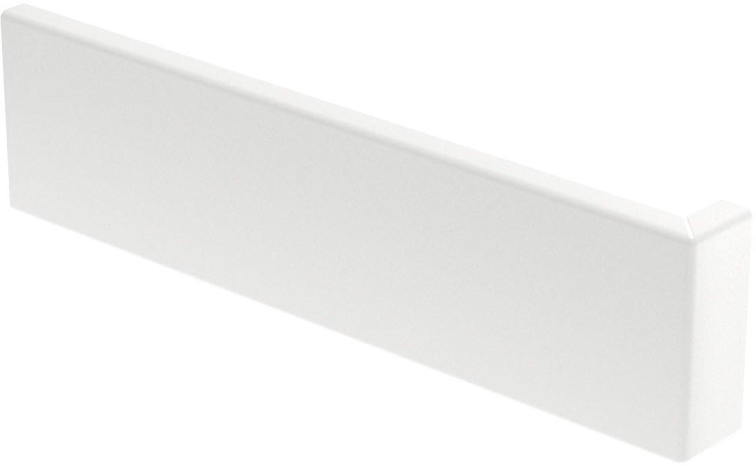 Oberteil für Außeneck 300x30x80mm Alu reinweiß 9010