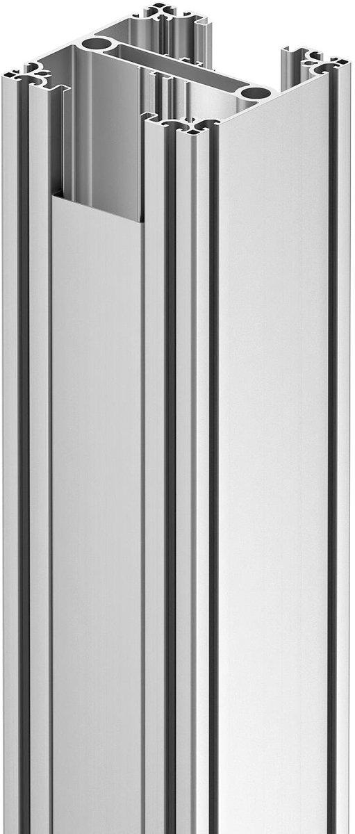 Installationssäule Säulenprofil Industrie 6130x160x160 Alu EL