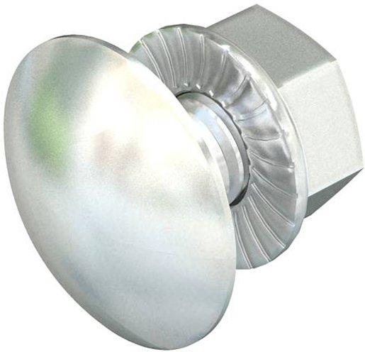 Flachrundschraube mit Kombimutter M6x16 V4A A4
