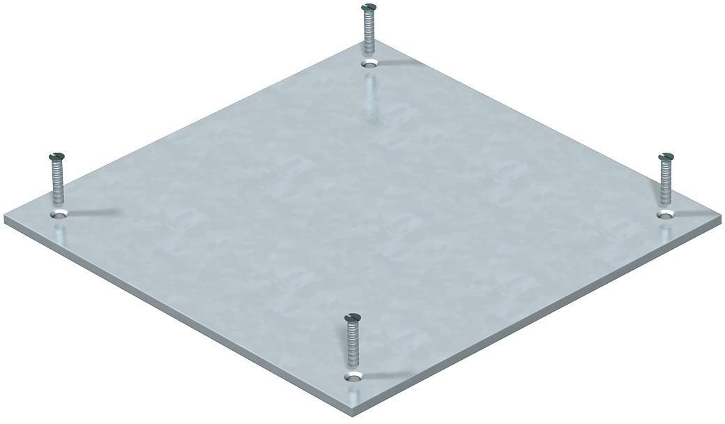 Blinddeckel für ZDE 189x189mm St, FS