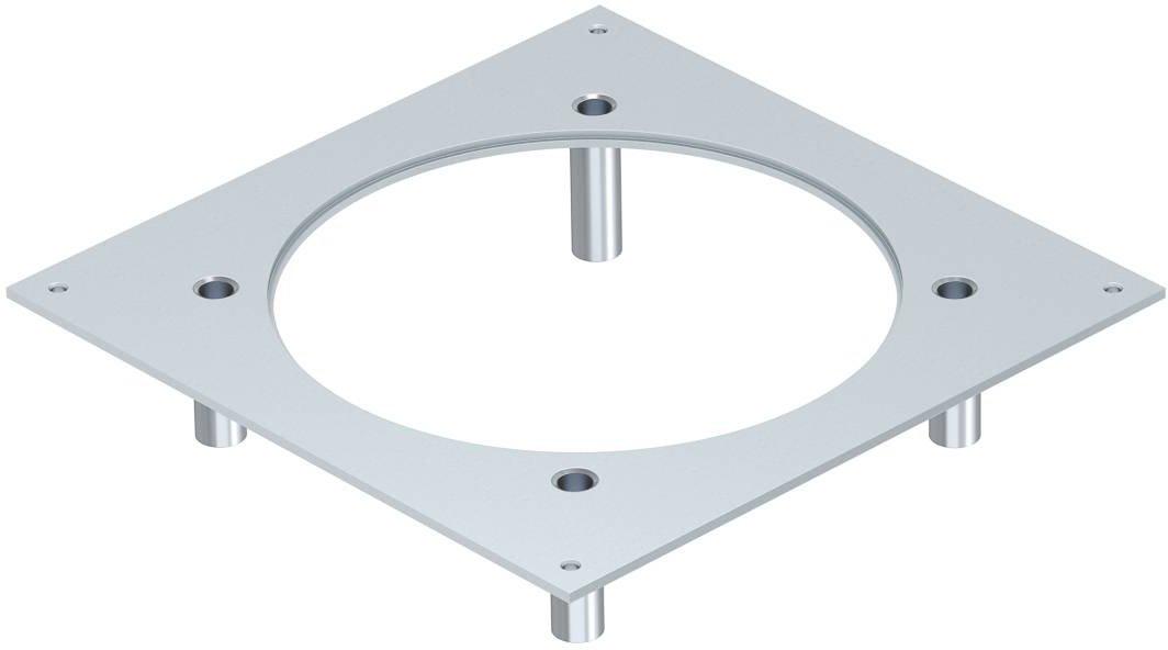 Schwerlast-Montagedeckel 250-3 für Nenngröße R4 282x282x59 St bandverzinkt