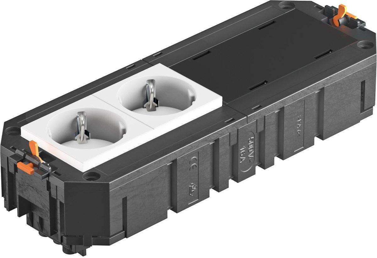 Universalträger Connect mit Wieland Stecksystem VDE 208x76x45