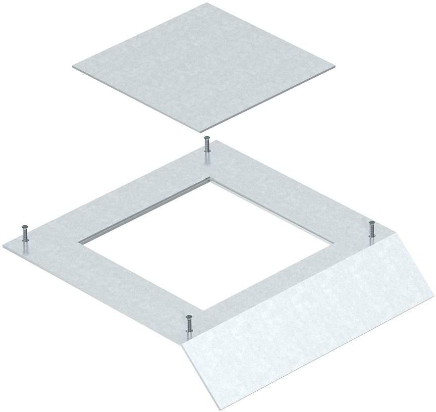 Geräteeinsatzdeckel für GES9 St bandverzinkt