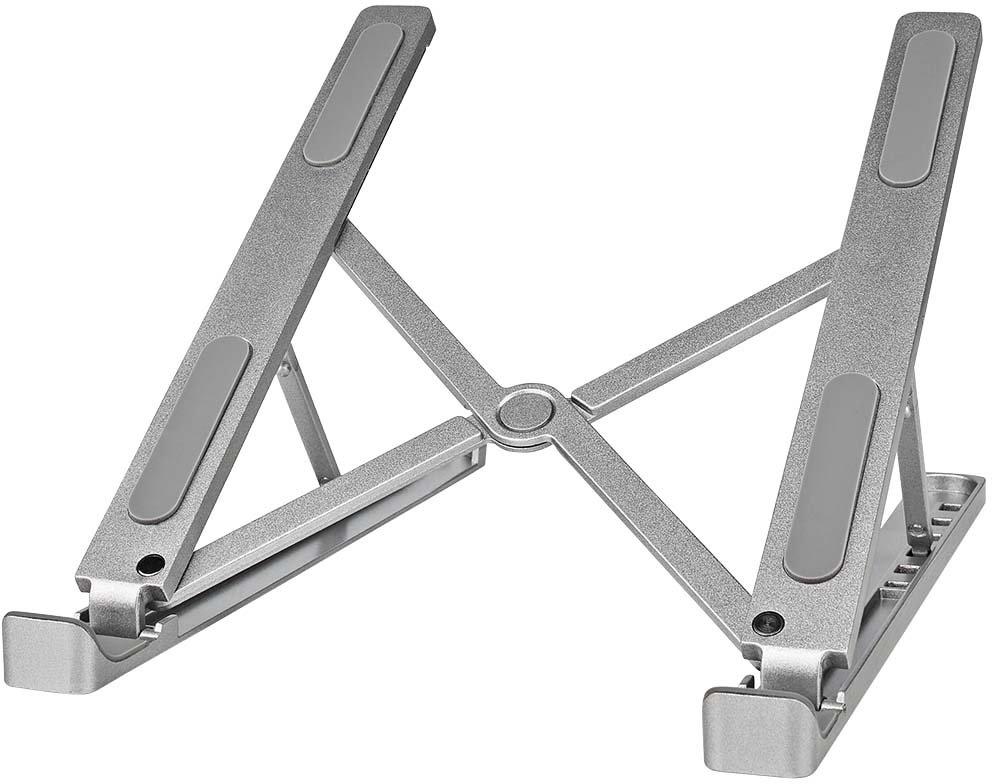 Notebook Ständer für bis zu 17 Zoll 6 Winkelstufen Aluminium