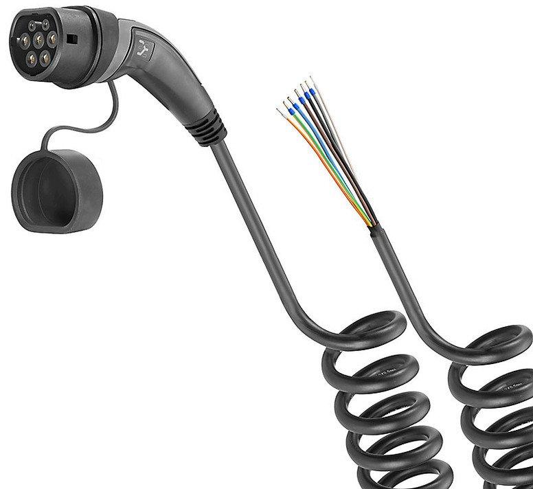 Ladekabel E-Mobilität Typ 2 22kW 3-phasig 32A 5,5m