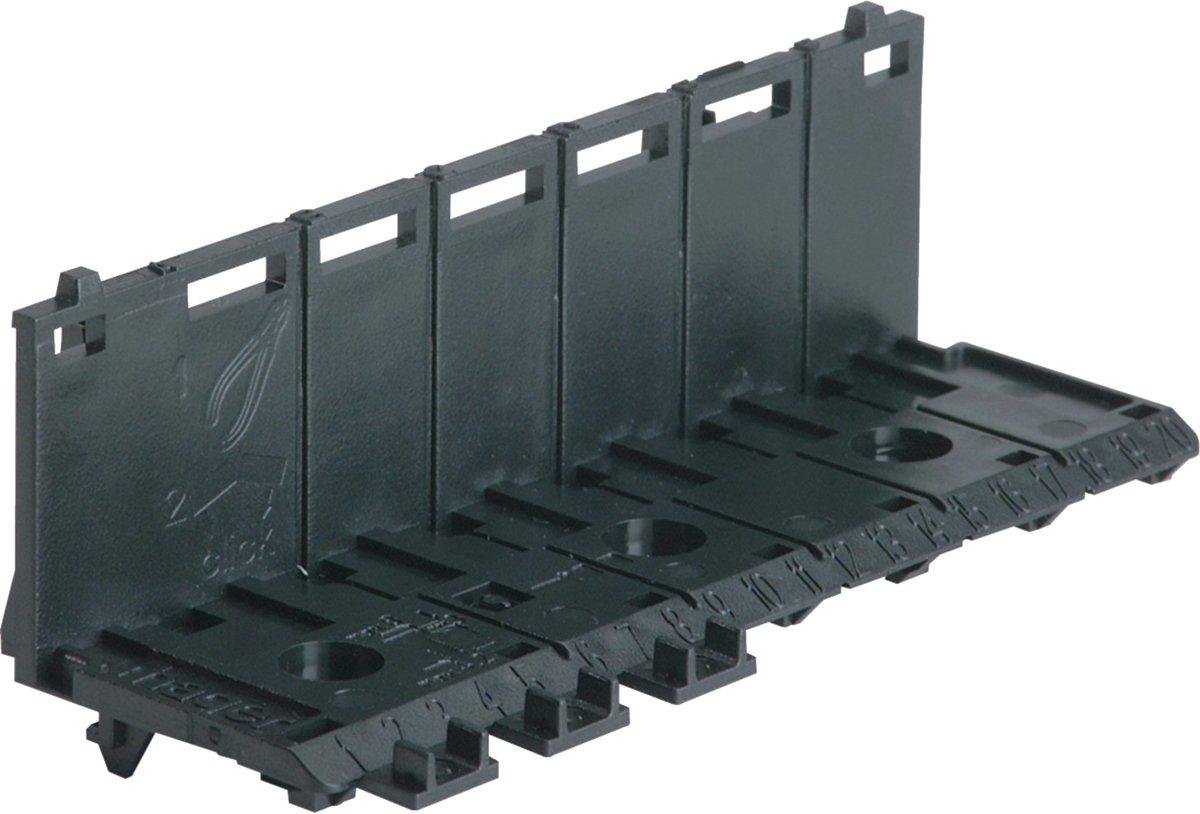 Klemmenträger QuickConnect Universaladapter schwarz