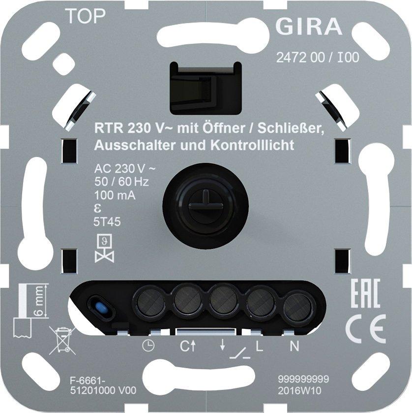 RTR 230 V Öff./Schließ. Aus + Kontroll Einsatz