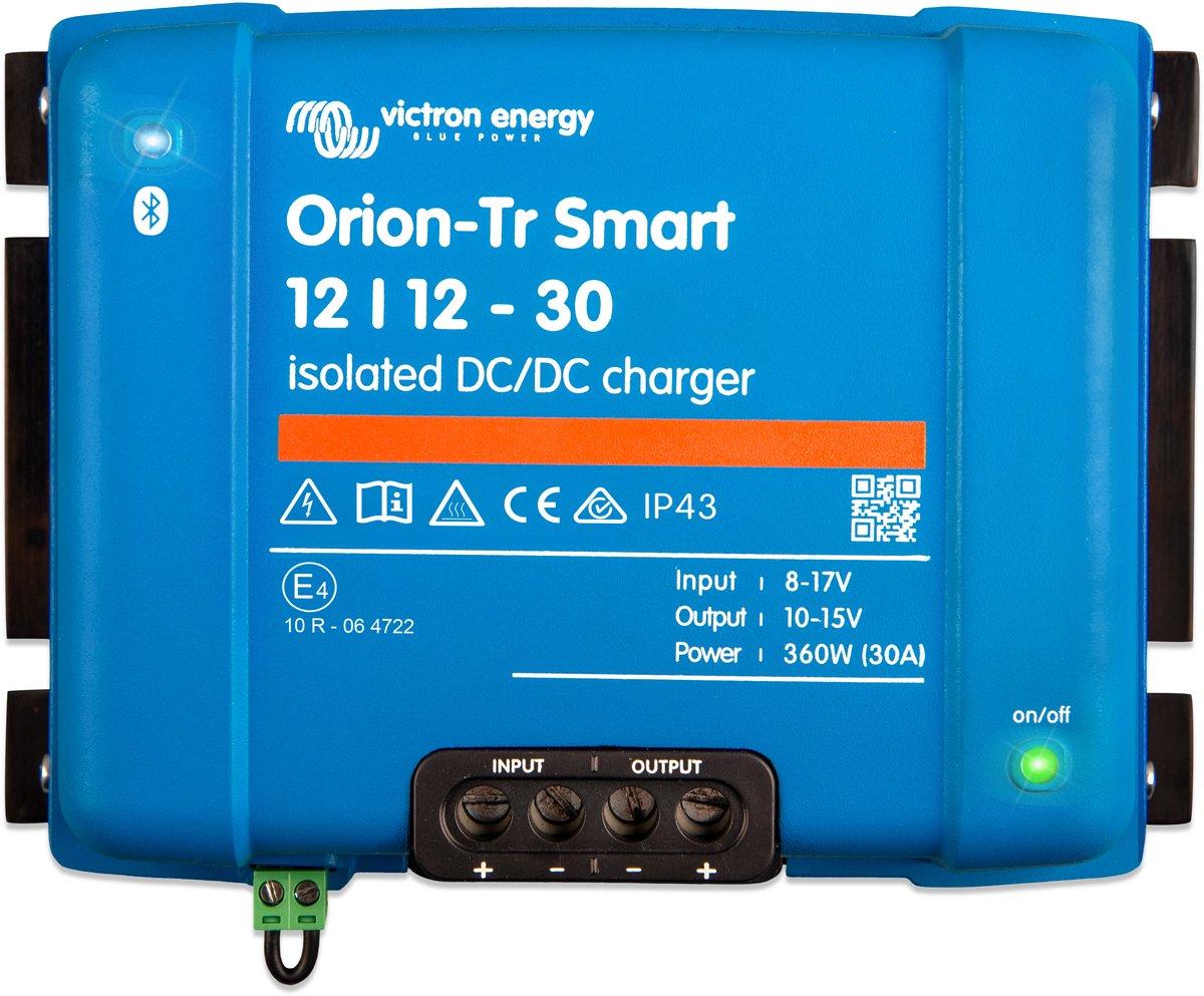 Orion-Tr Smart 12/12-30A (360W) Isolated DC-DC charger