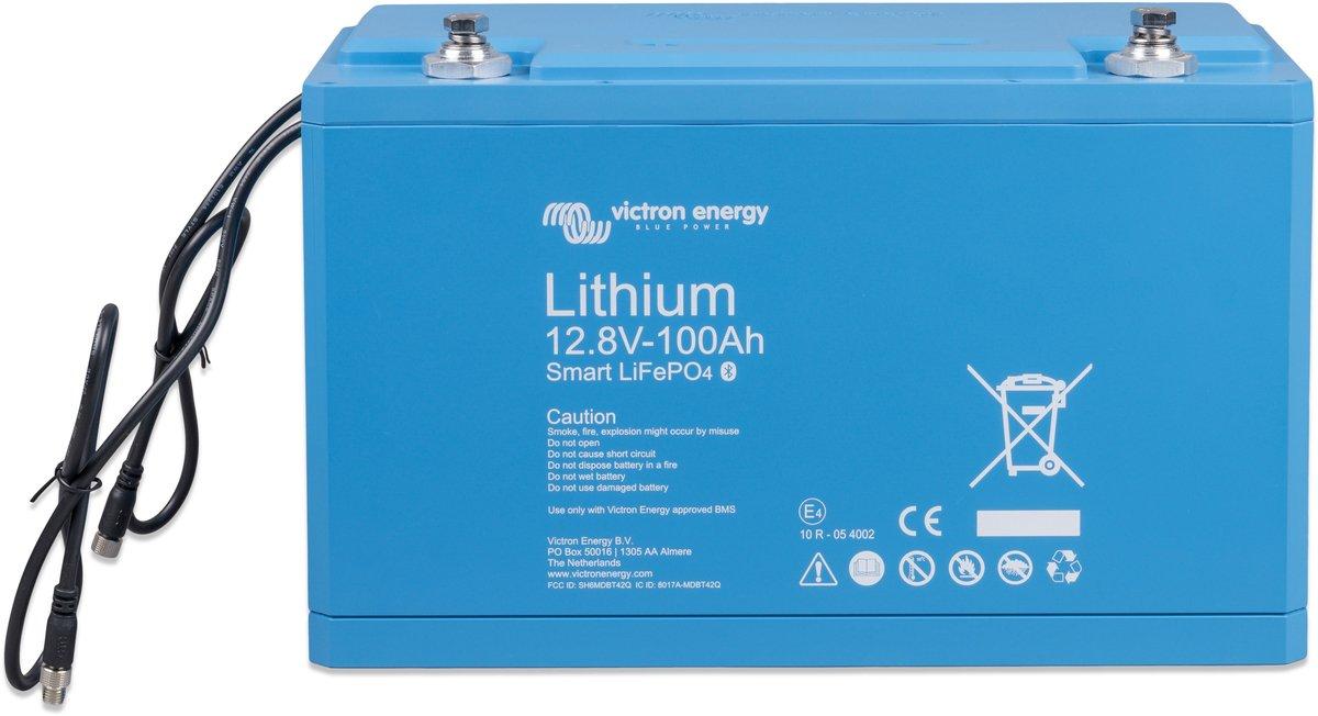 LiFePO4 Batterie 12,8V/100Ah Smart