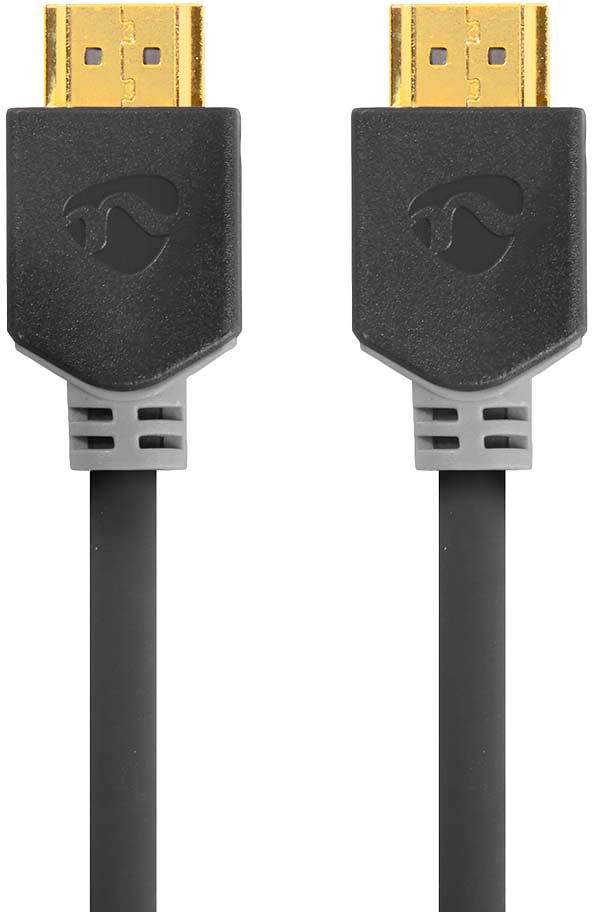 High Speed HDMI Kabel mit Ethernet 4K@30Hz 10.2 Gbps 20 m anthrazit