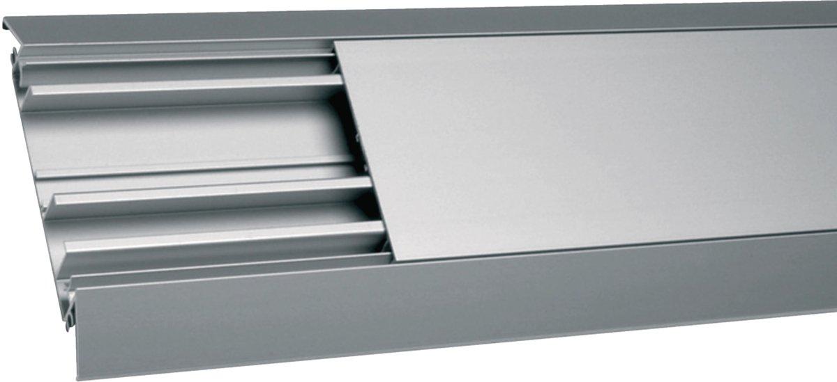 Aufbodenkanal Aluminium AKA 18x125 mm Natureloxiert