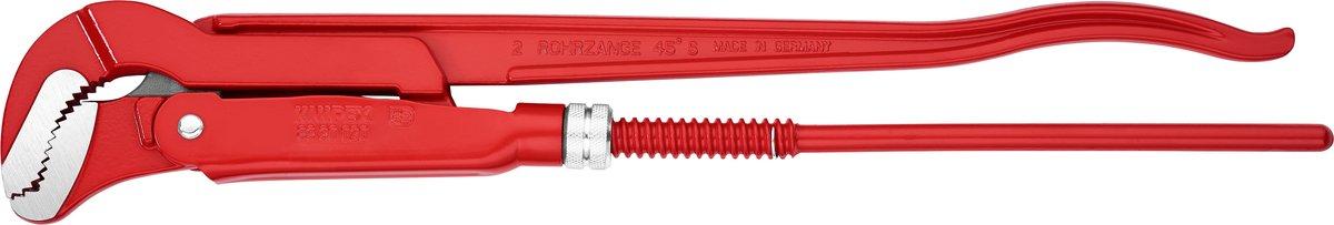 Rohrzange S-Maul rot pulverbeschichtet 570 mm